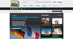 Desktop Screenshot of pass-age.fr